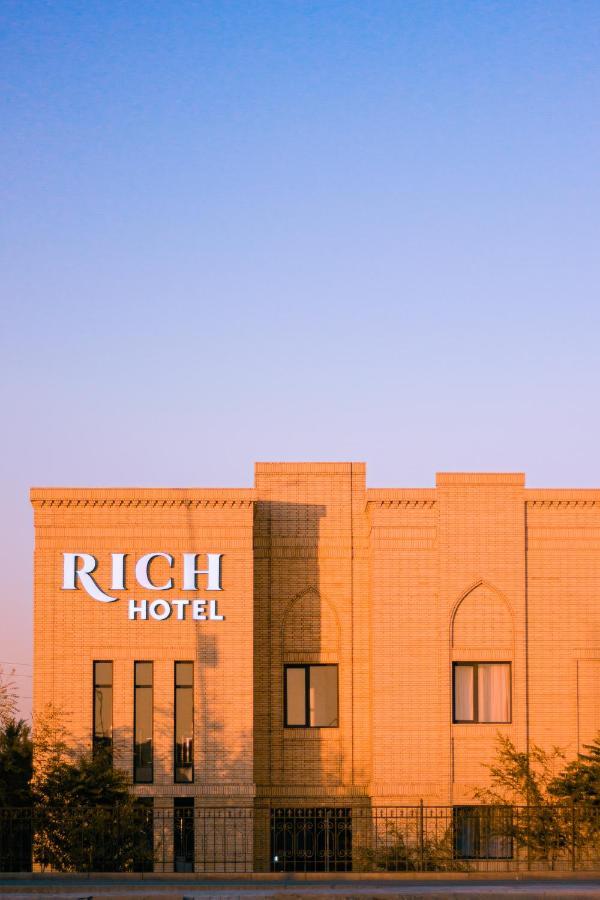 Rich hotel Turkistan Exterior foto
